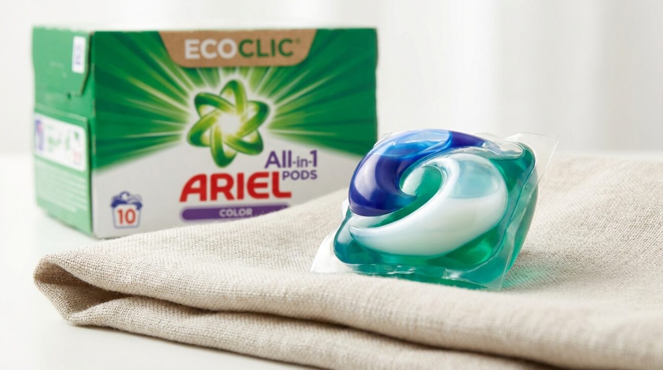 Test Kapsułki do prania Ariel All-in-1 PODS Color [TEST] ⭐️ Mistrz ochrony kolorów w niskich temperaturach