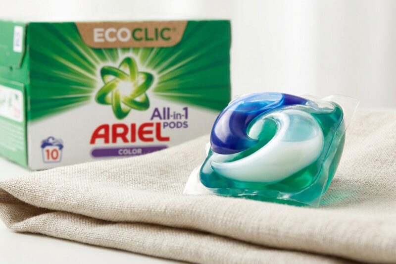Test Kapsułki do prania Ariel All-in-1 PODS Color [TEST] ⭐️ Mistrz ochrony kolorów w niskich temperaturach
