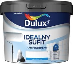 Biała farba do sufitów Dulux Idealny Sufit White 9L