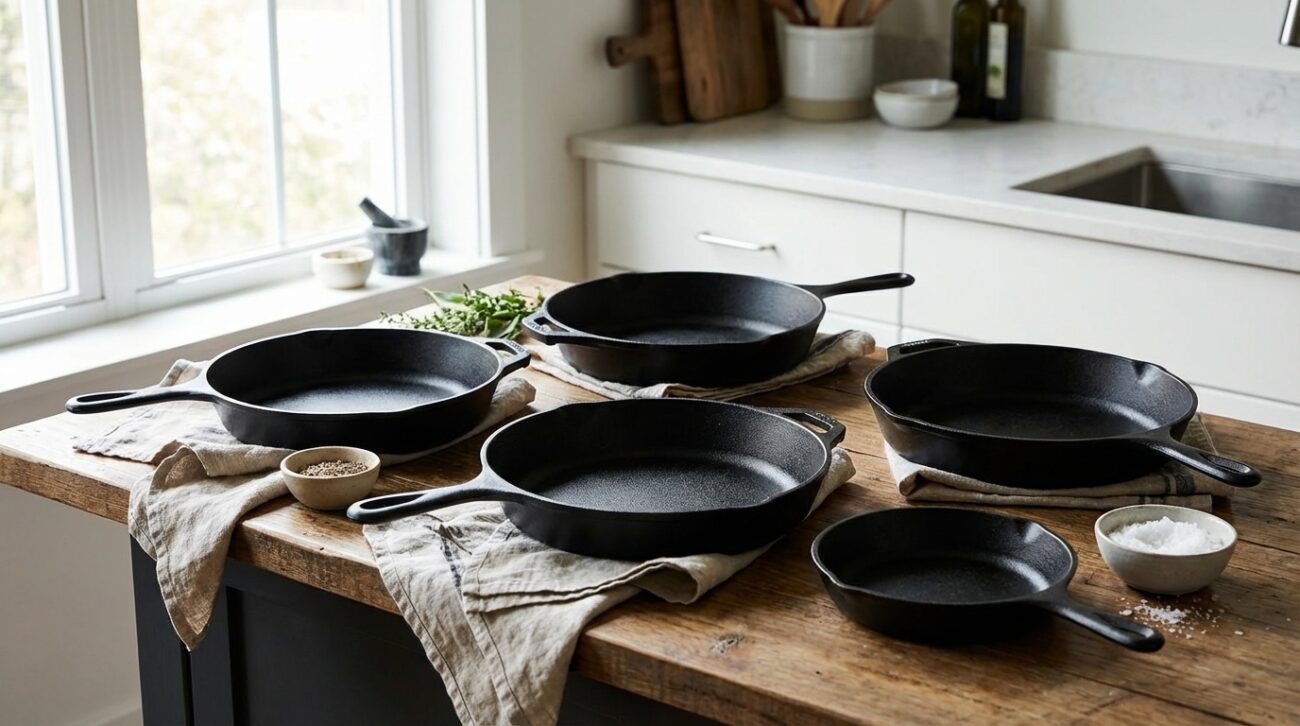 Patelnia żeliwna ranking 2025 🔥 Jaka jest najlepsza do twojej kuchni?