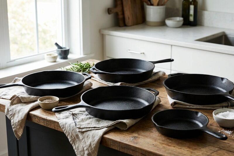Patelnia żeliwna ranking 2025 🔥 Jaka jest najlepsza do twojej kuchni?