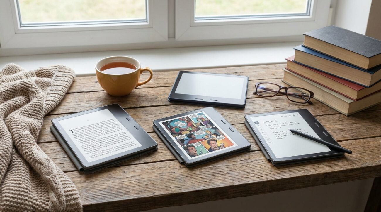 Ranking czytników ebooków 2025 📚 Który wybrać, by czytać komfortowo?