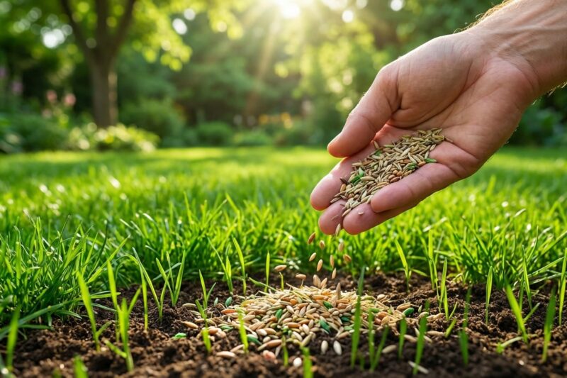Najlepsza trawa na trawnik 2025 🌱 Ranking mieszanek nasion dla idealnego ogrodu