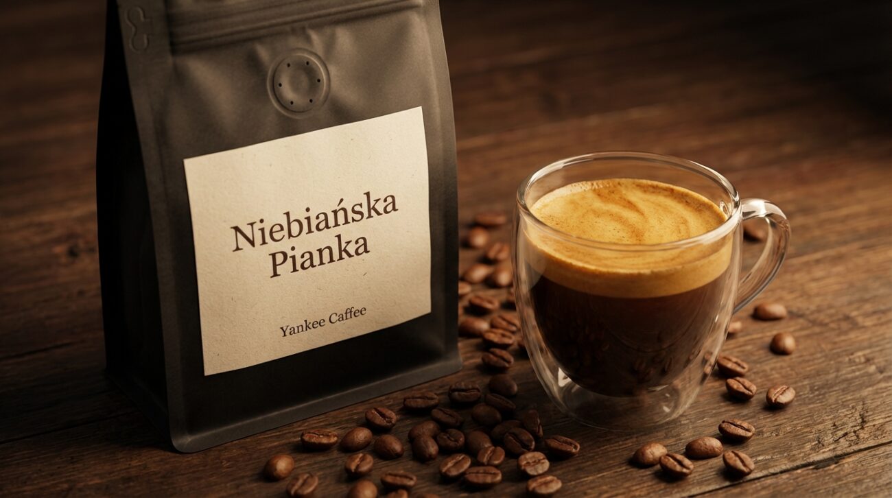 Test Kawa ziarnista Yankee Caffee Niebiańska Pianka [TEST] ⭐️ Mistrzyni gęstej cremy