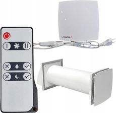 rekuperator ścienny rurowy Ventika 100mm