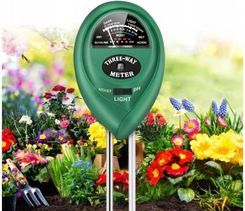 Satis miernik kwasomierz tester pH gleby 3w1