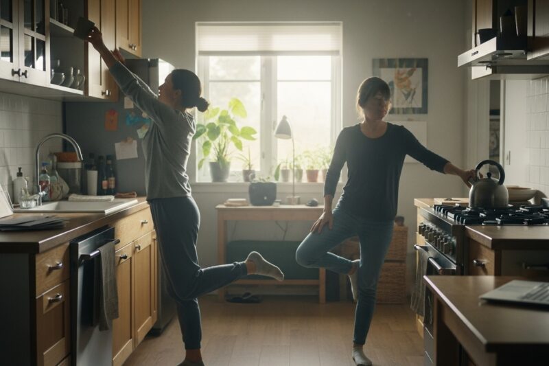 Domowe ćwiczenia mobilizujące stawy - jak łączyć je z codziennymi obowiązkami?