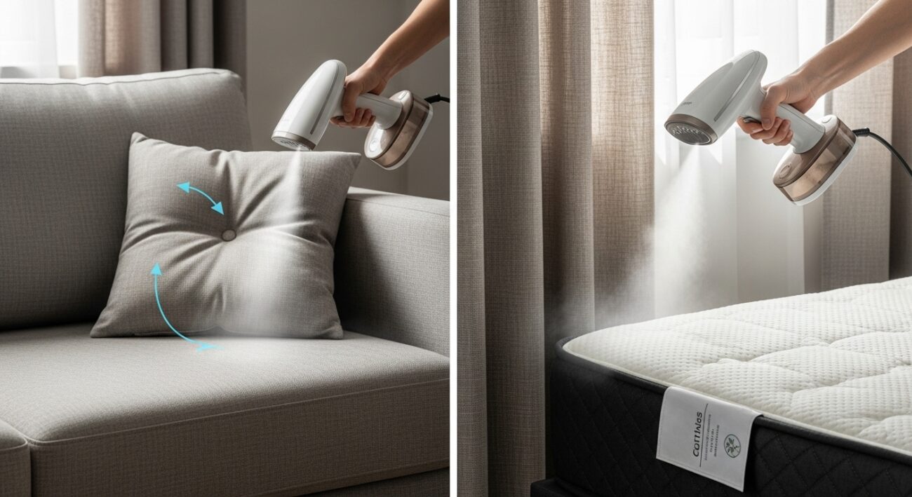 Domowe lifehacki z parownicą do ubrań - zastosowania, których nie znajdziesz w instrukcji