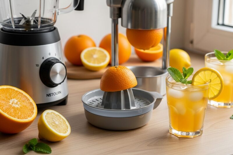 Domowe napoje izotoniczne - jak przygotować je z pomocą blendera i wyciskarki do cytrusów?