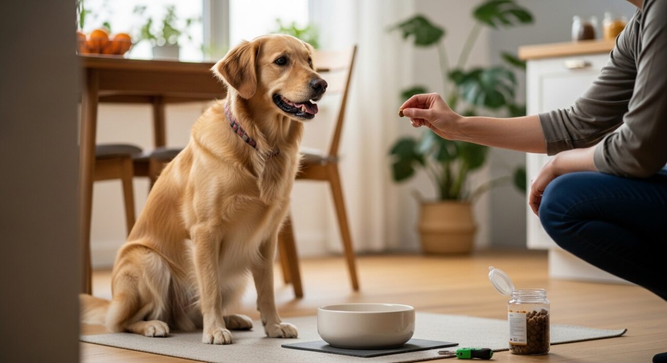 Domowe rytuały karmienia psa - jak połączyć karmę, smaczki i trening bez chaosu?