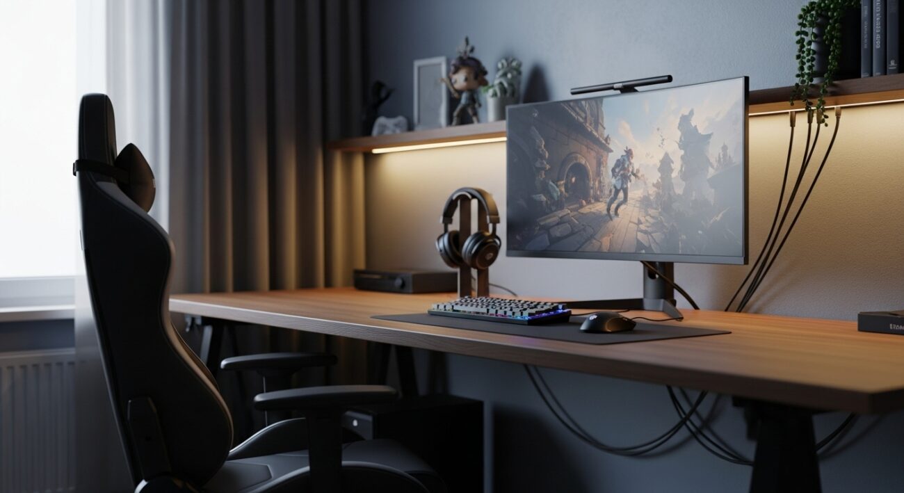 Domowy kącik gamingowy dla nastolatka - jak urządzić go rozsądnie i bezpiecznie?