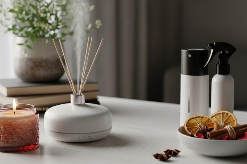 Domowy kącik zapachów – jak używać świec, dyfuzorów i odświeżaczy z głową?