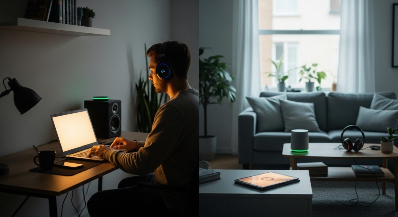 Jak dopasować korzystanie z głośniejszych urządzeń do grafiku domowników?