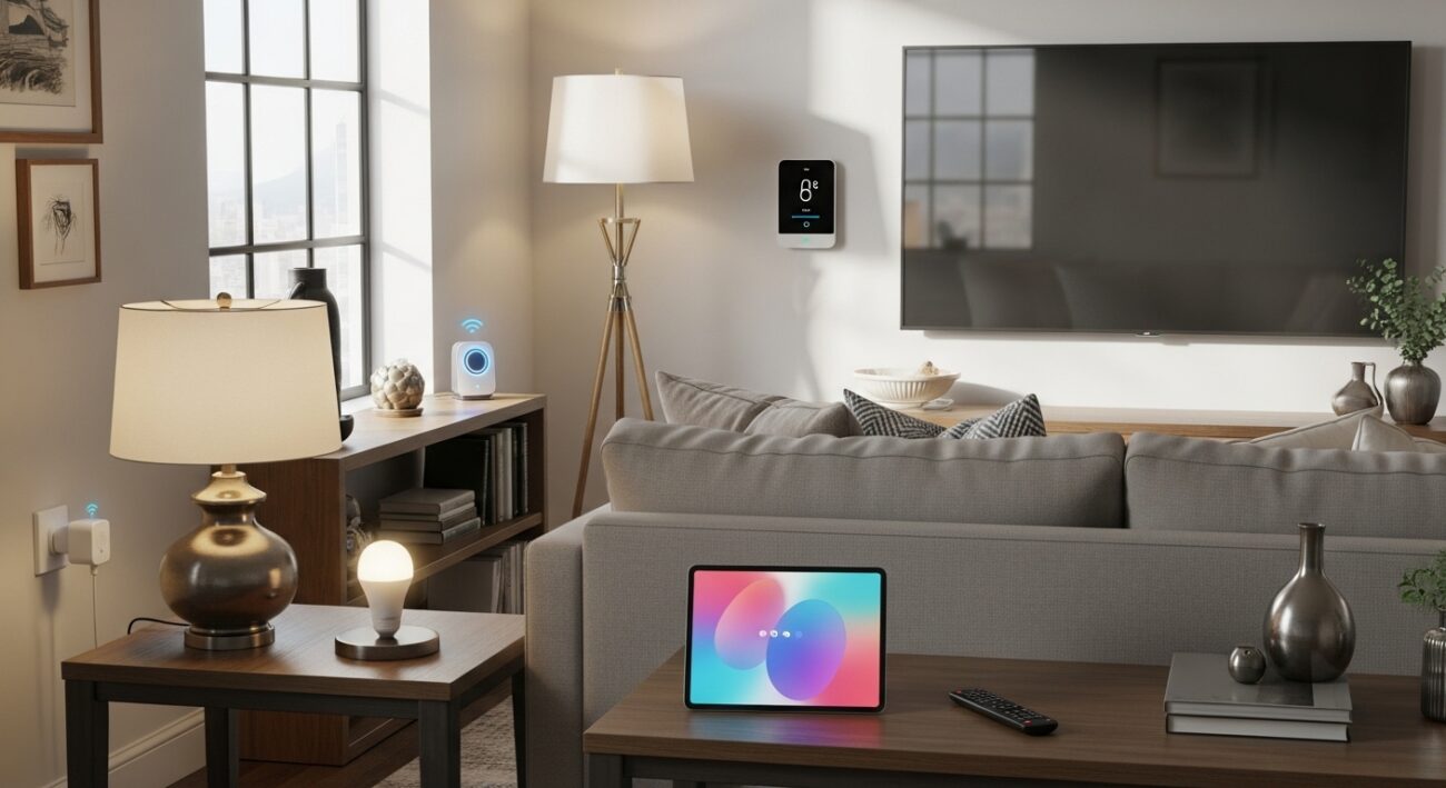 Jak krok po kroku przenieść się na bardziej „smart” mieszkanie, nie wymieniając od razu całego sprzętu?