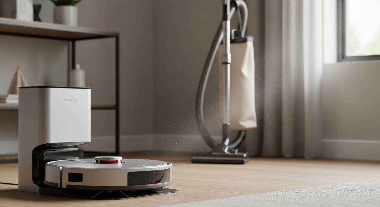 Jak łączyć klasyczny odkurzacz z robotem sprzątającym, żeby faktycznie mieć mniej pracy?