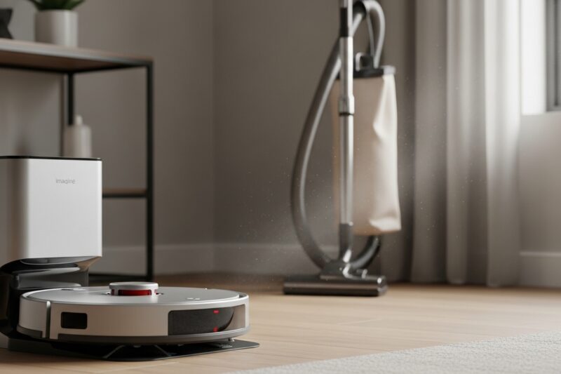 Jak łączyć klasyczny odkurzacz z robotem sprzątającym, żeby faktycznie mieć mniej pracy?