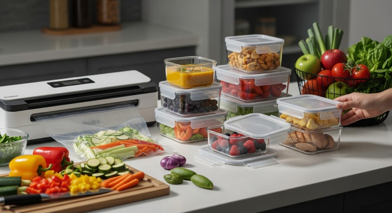 Jak nie marnować jedzenia dzięki zamrażarce i pojemnikom próżniowym?