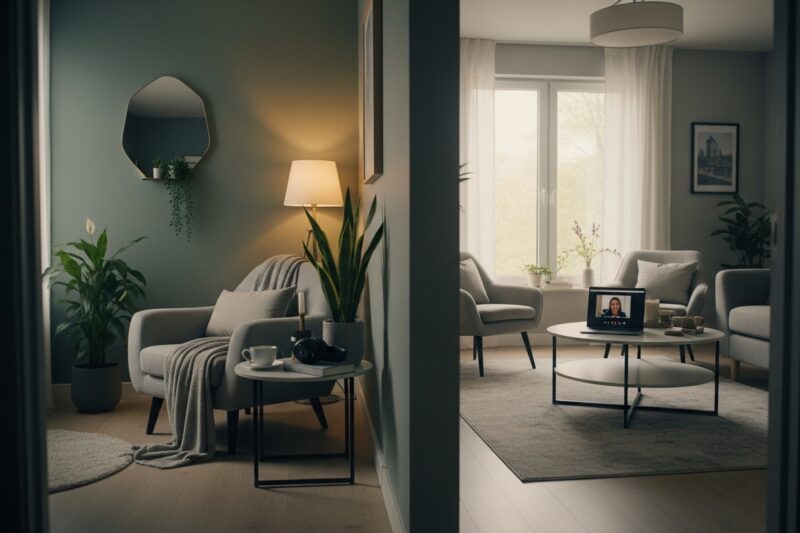 Jak pogodzić potrzeby introwertyka i ekstrawertyka w jednym domu z pomocą stref i technologii?