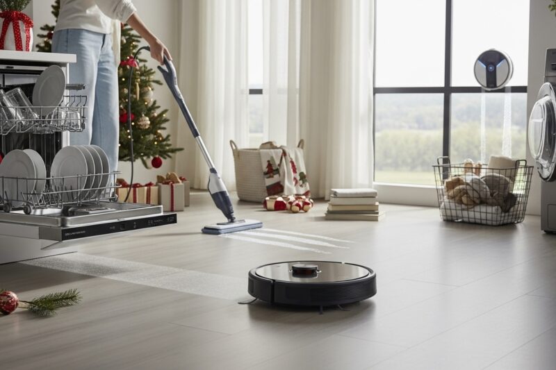 Jak posprzątać dom po świętach w jeden dzień z pomocą nowoczesnych sprzętów?