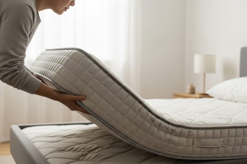 Jak prawidłowo obracać i wietrzyć materac, żeby służył przez wiele lat?