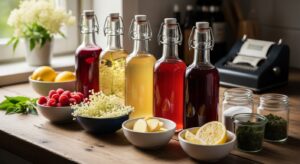 Jak przechowywać syropy i dodatki do napojów gazowanych przygotowywanych w domu?