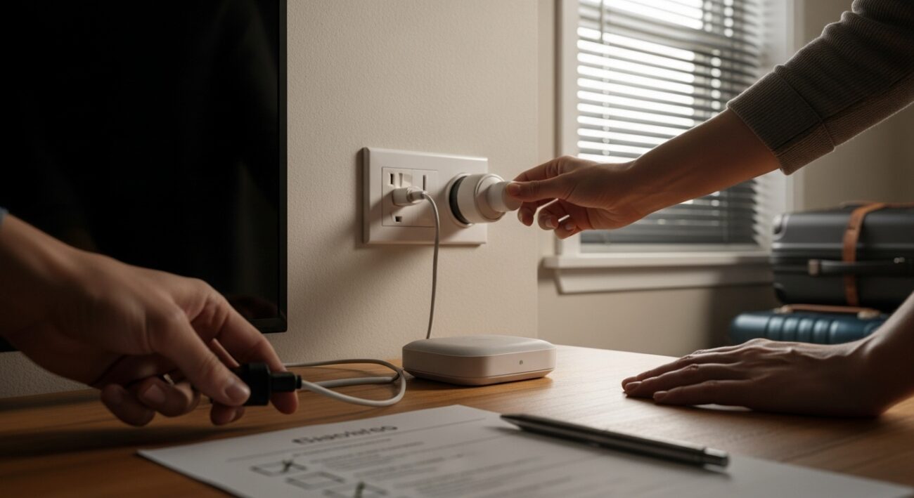 Jak przygotować dom na dłuższy wyjazd - checklista sprzętów do wyłączenia i zabezpieczenia?