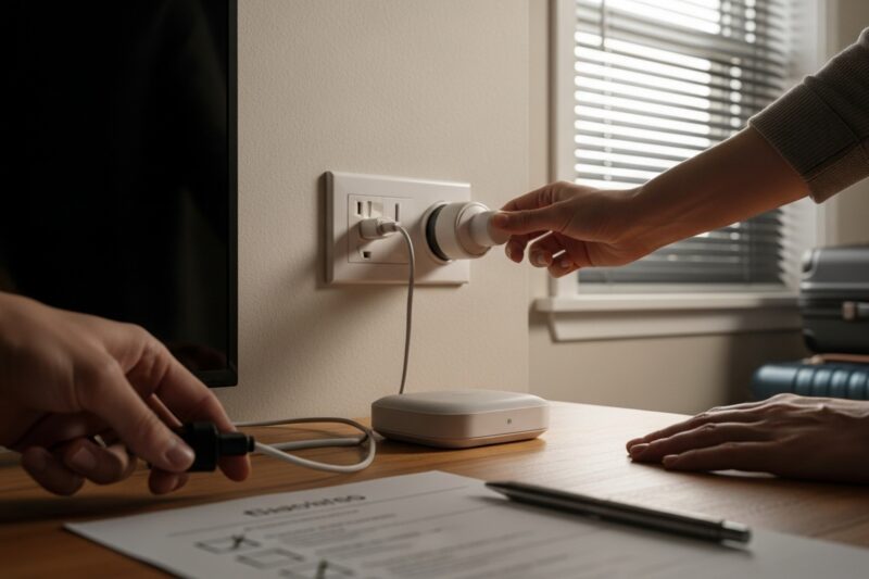 Jak przygotować dom na dłuższy wyjazd - checklista sprzętów do wyłączenia i zabezpieczenia?