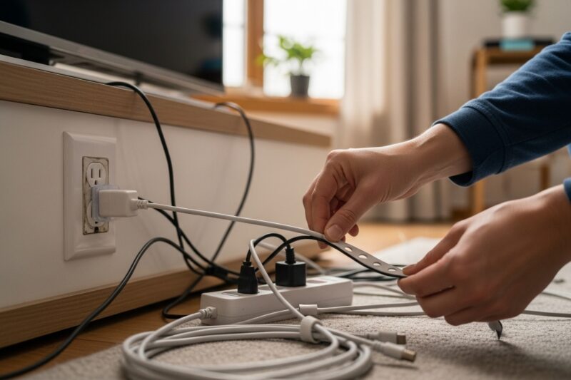 Jak przygotować dom na przyjście dziecka pod kątem elektroniki i kabli?