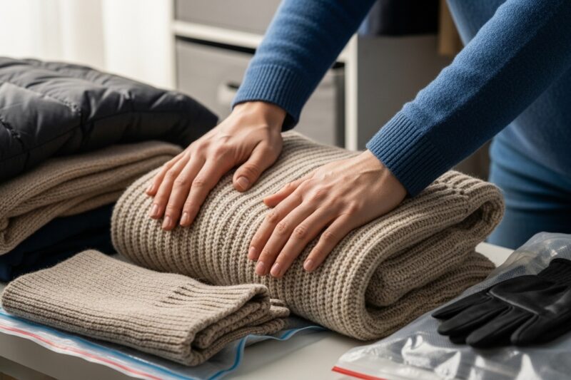 Jak przygotować odzież zimową do schowania na lato, żeby po wyjęciu nie było niespodzianek?