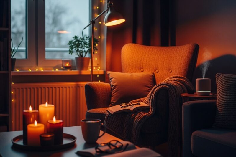 Jak stworzyć przytulny klimat w mieszkaniu zimą z pomocą oświetlenia i drobnej elektroniki?