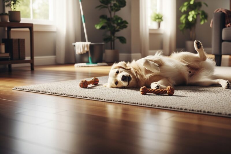 Jak utrzymać podłogi w czystości w domu z dziećmi i zwierzakami?
