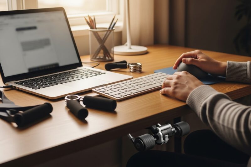 Jak wpleść mini-treningi w dzień pracy zdalnej dzięki prostym gadżetom?