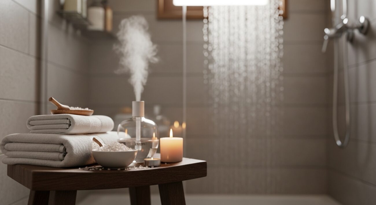 Jak wykorzystać chwilę pod prysznicem jako mini-rytuał SPA w domu?