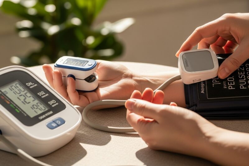 Jak wykorzystać domowy pulsoksymetr i ciśnieniomierz w monitorowaniu zdrowia domowników?