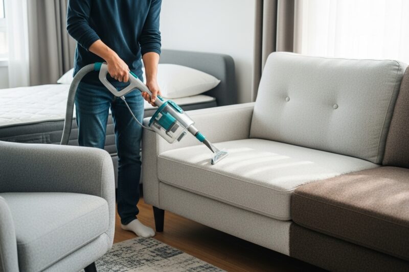 Jak wykorzystać odkurzacz piorący do odświeżenia materaca, kanapy i foteli?