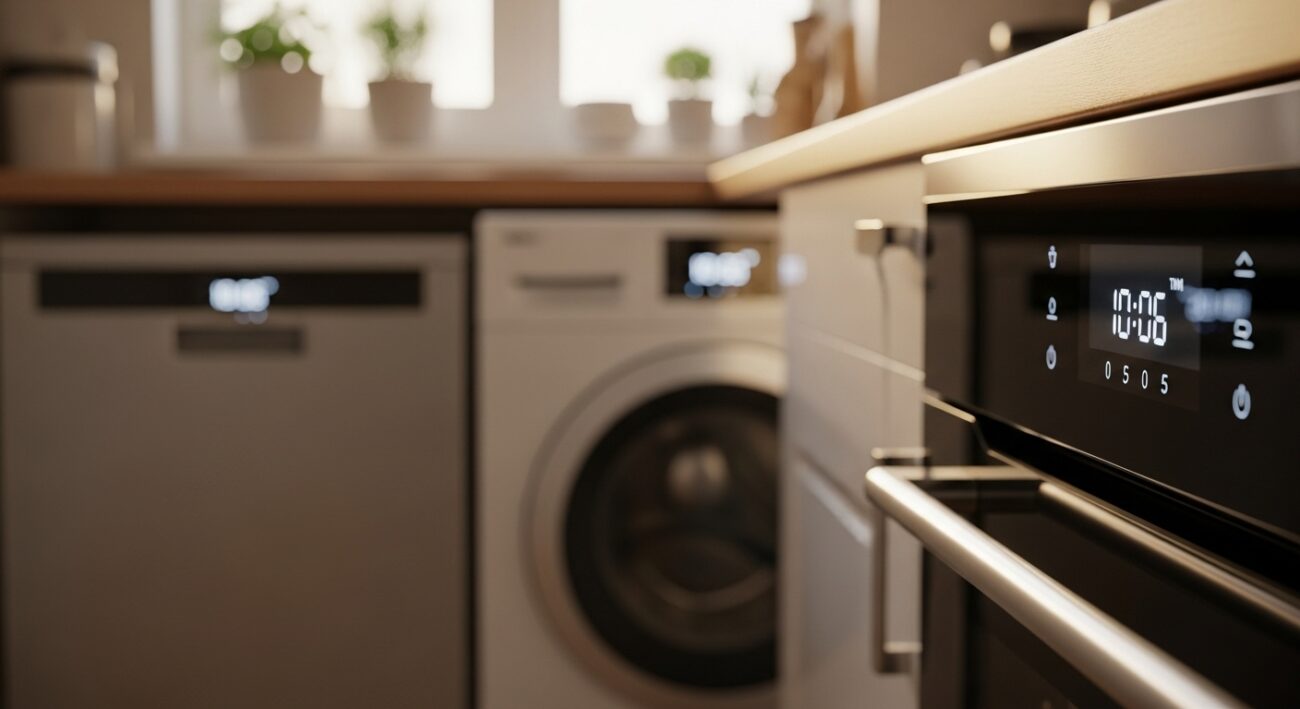 Jak wykorzystać timer w piekarniku, zmywarce czy pralce jako sprytnego „asystenta dnia”?