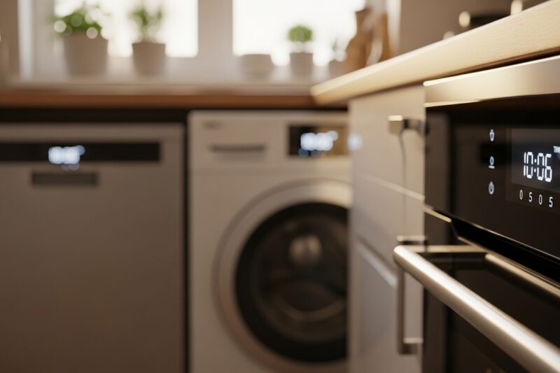 Jak wykorzystać timer w piekarniku, zmywarce czy pralce jako sprytnego „asystenta dnia”?