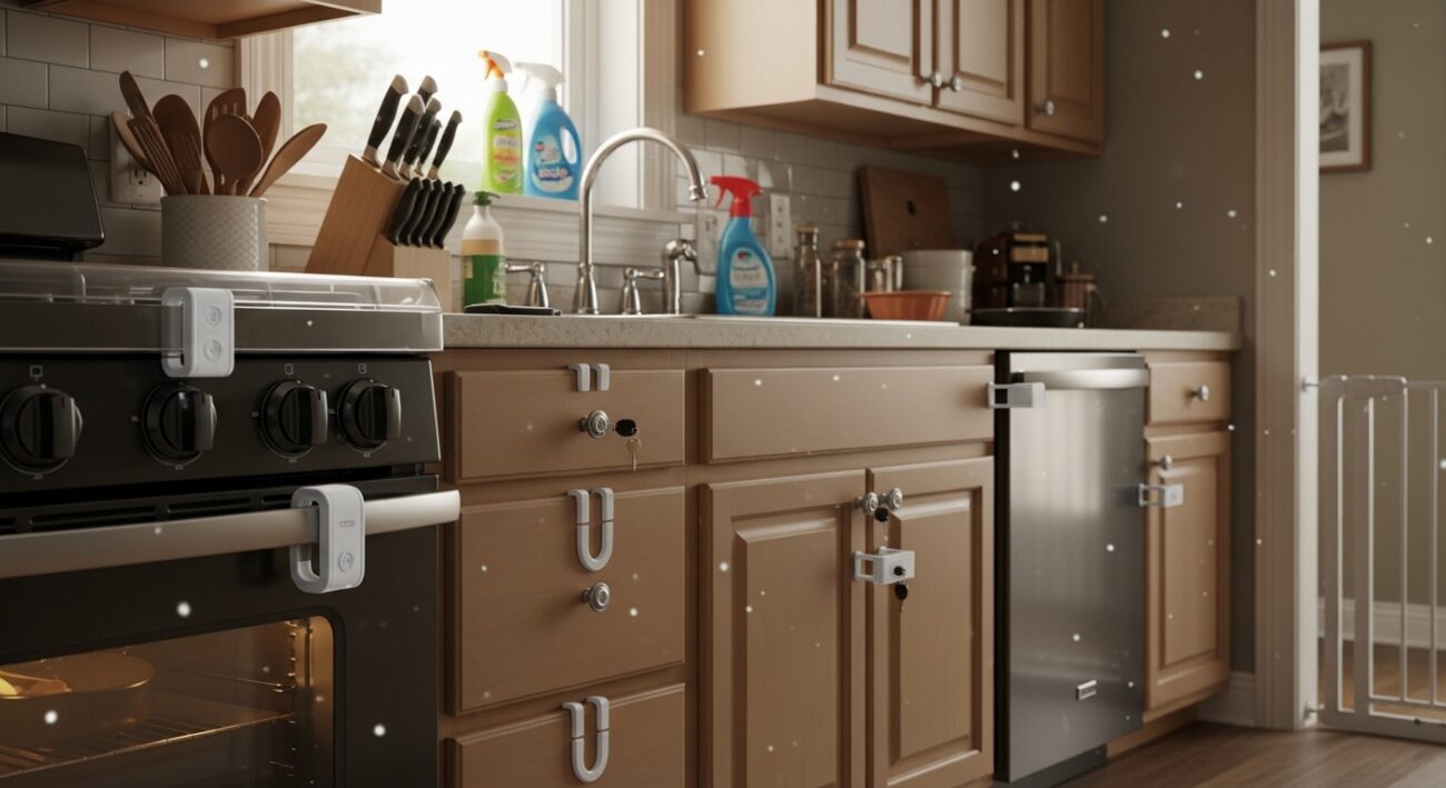 Jak zabezpieczyć kuchnię przed ciekawskim kilkulatkiem, który wszędzie chce zaglądać?