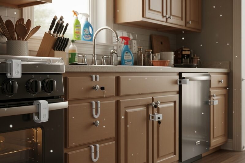 Jak zabezpieczyć kuchnię przed ciekawskim kilkulatkiem, który wszędzie chce zaglądać?