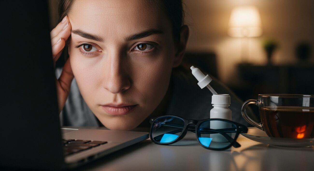 Jak zadbać o oczy przy długim korzystaniu z komputerów i smartfonów w domu?