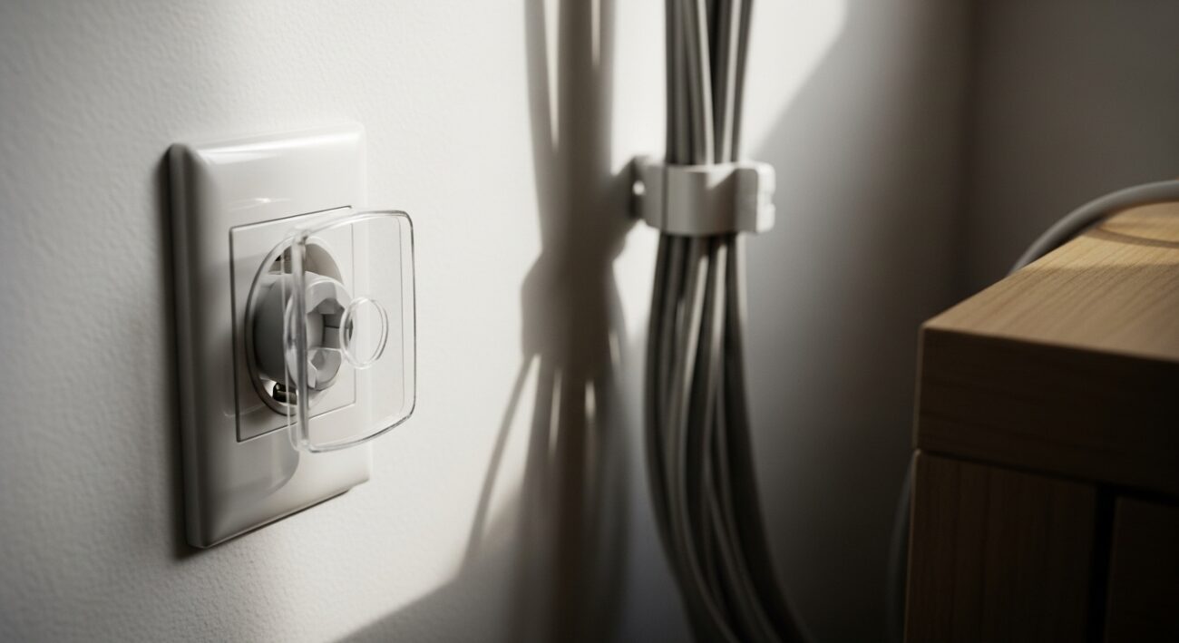 Jak zaplanować domową strefę bezpieczeństwa dla malucha - od gniazdek po kable?