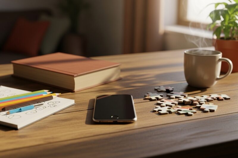 Jak zaplanować dzień bez telefonu, korzystając jedynie z kilku domowych sprzętów?