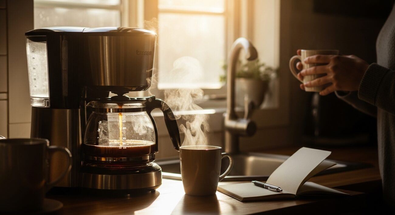Jak zaplanować poranek z ekspresem do kawy, żeby naprawdę wstać wypoczętym?