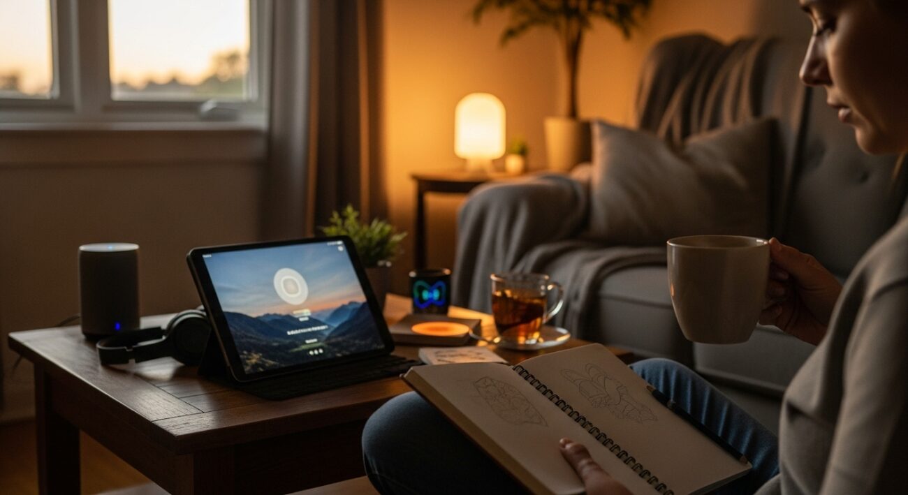 Jak zbudować wieczorny rytuał „offline”, korzystając z technologii tylko w roli pomocnika, a nie głównej atrakcji?