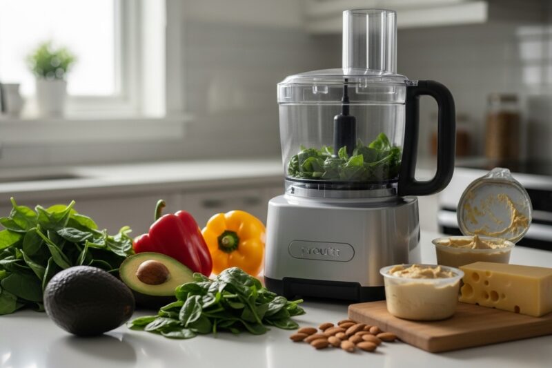 Pomysły na szybkie przekąski do pracy z wykorzystaniem robota kuchennego