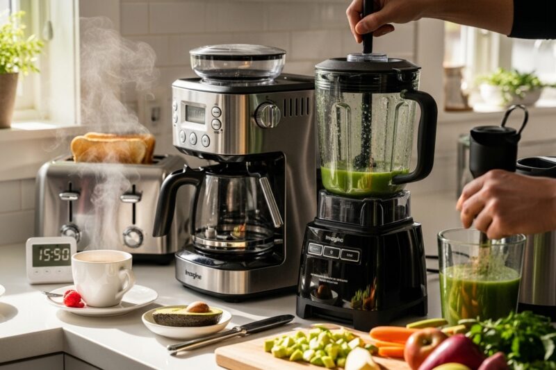 Poranna rutyna w kuchni - jak małe AGD może skrócić przygotowania o 30 minut?