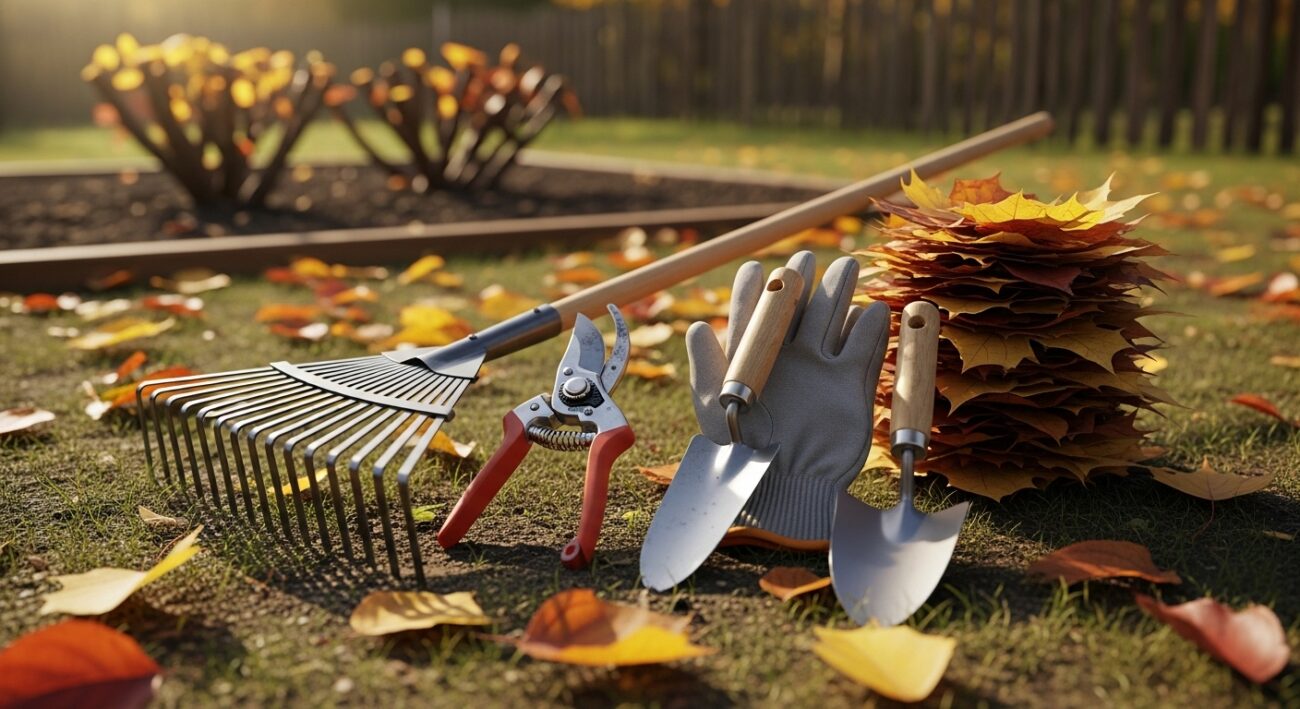 Prosty przewodnik po sprzętach, które ułatwiają jesienne prace w ogrodzie