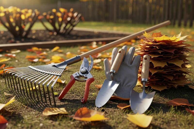 Prosty przewodnik po sprzętach, które ułatwiają jesienne prace w ogrodzie