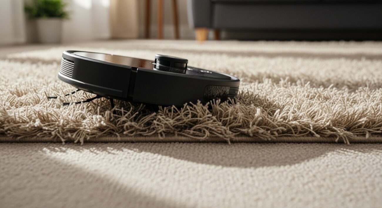 Robot sprzątający a dywany z długim włosiem - jak przygotować mieszkanie, żeby nie było katastrofy?