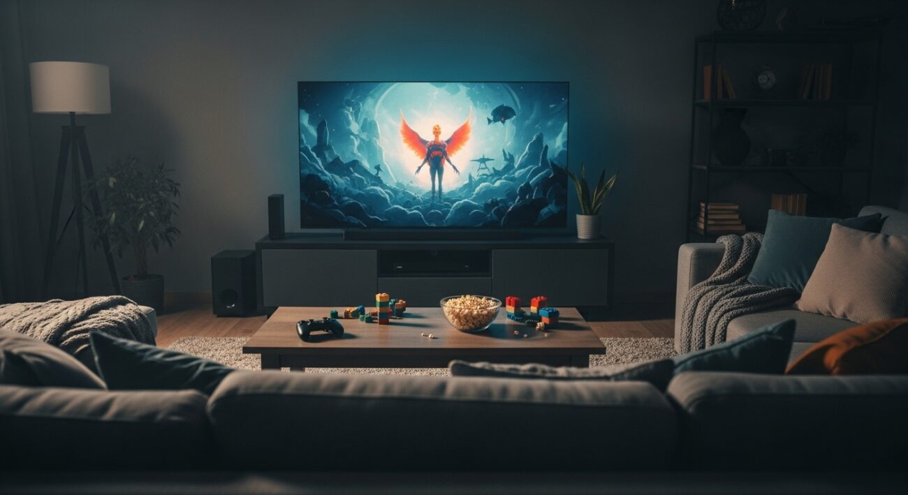 Telewizor w salonie rodzinnym - jak pogodzić potrzeby dzieci, gracza i kinomaniaka?